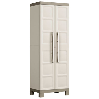 Keter Armadietto Multiuso Excellence Beige e Talpa 182 cm