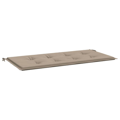 Cuscino per Panca Tortora 120x50x3 cm in Tessuto Oxford