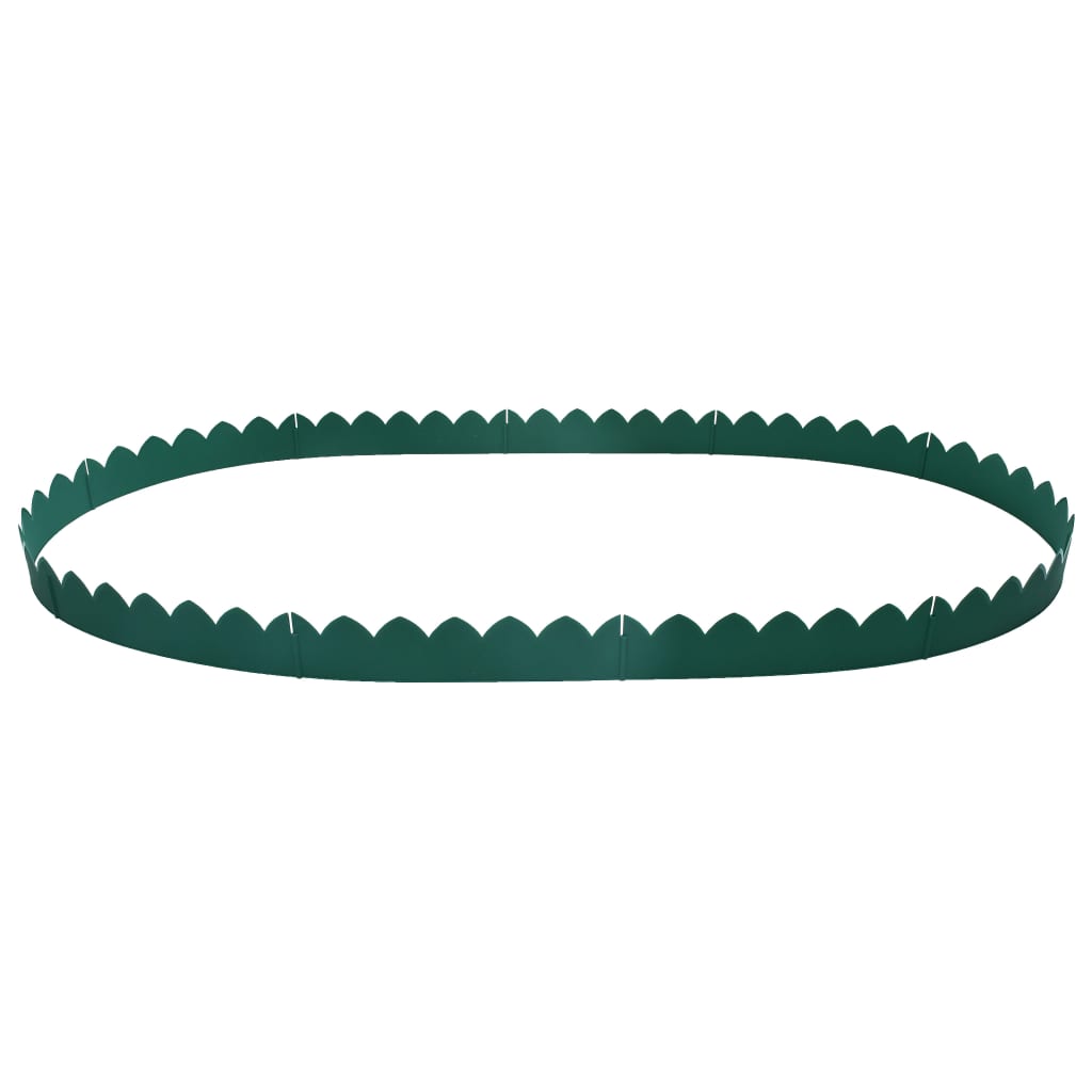 Bordature per Prato 10 pz Verdi 65x15 cm in PP
