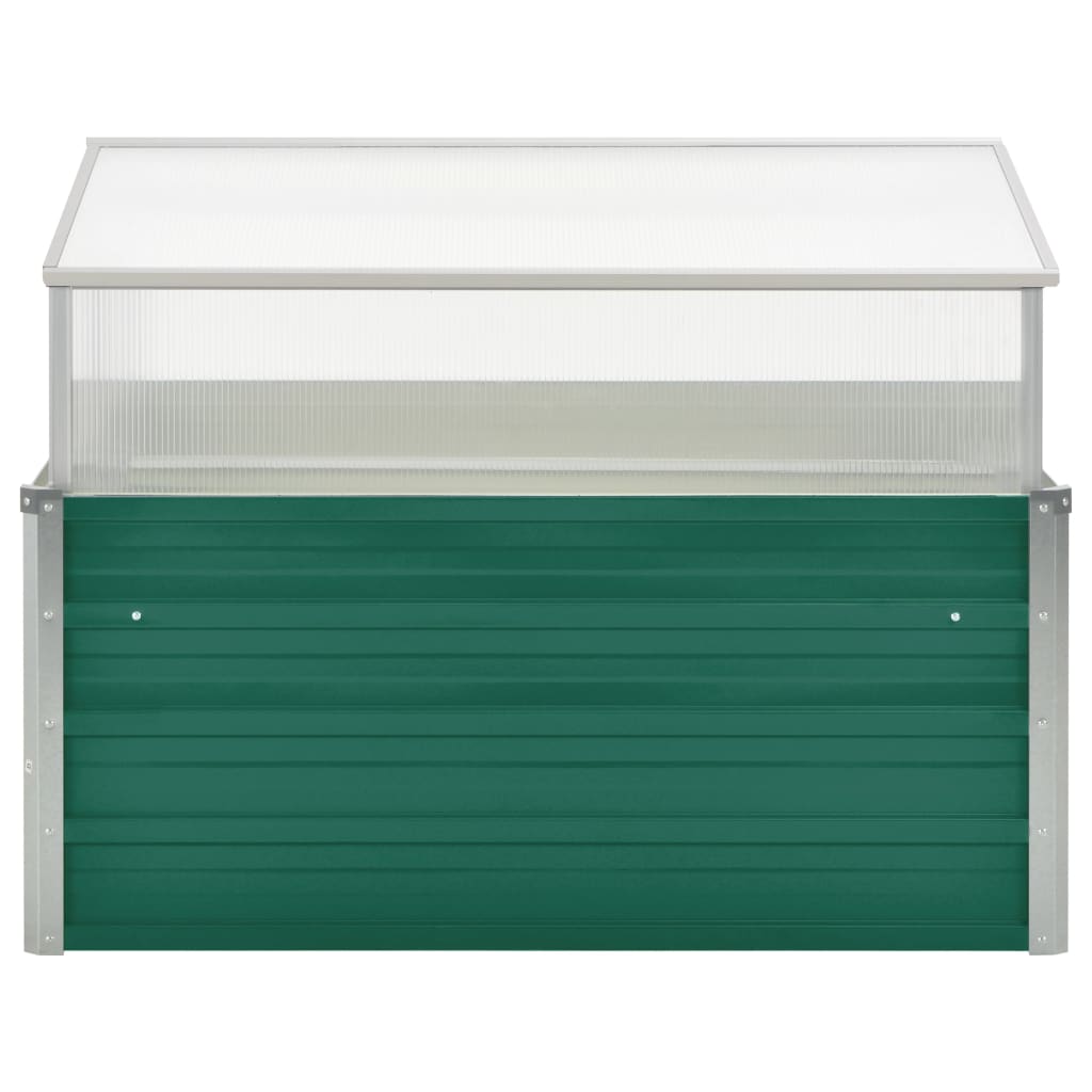 Serra Verde 100x100x77 cm in Acciaio Zincato