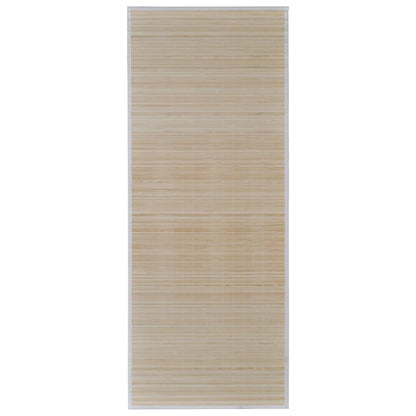 Tappeti Rettangolari in BambÃ¹ Naturale 2 pz 120x180 cm