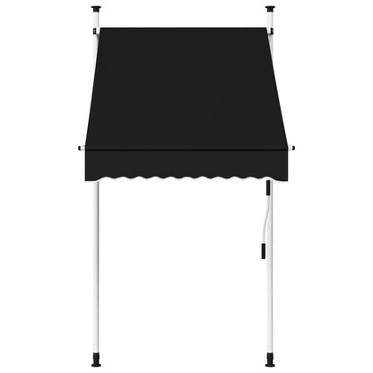 Tenda da Sole Retrattile Manuale 100 cm Antracite