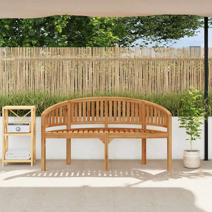 Panchina a Banana 151 cm in Legno Massello di Teak