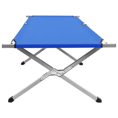 Letto da Campeggio 210x80x48 cm XXL Blu