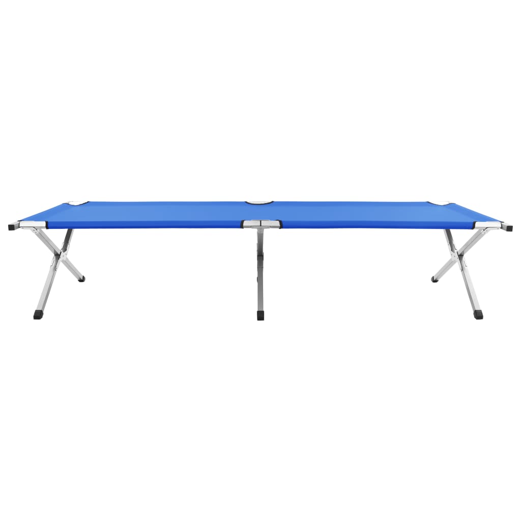 Letto da Campeggio 210x80x48 cm XXL Blu