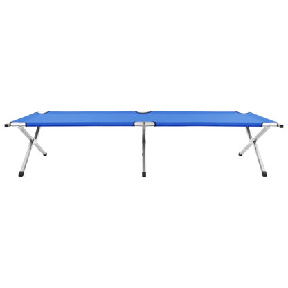 Letto da Campeggio 210x80x48 cm XXL Blu