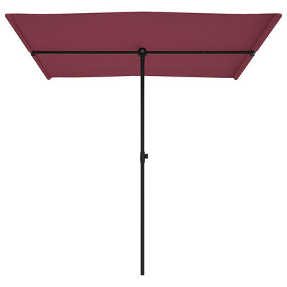 Ombrellone da Giardino con Palo in Alluminio 2x1,5 m BordÃ²