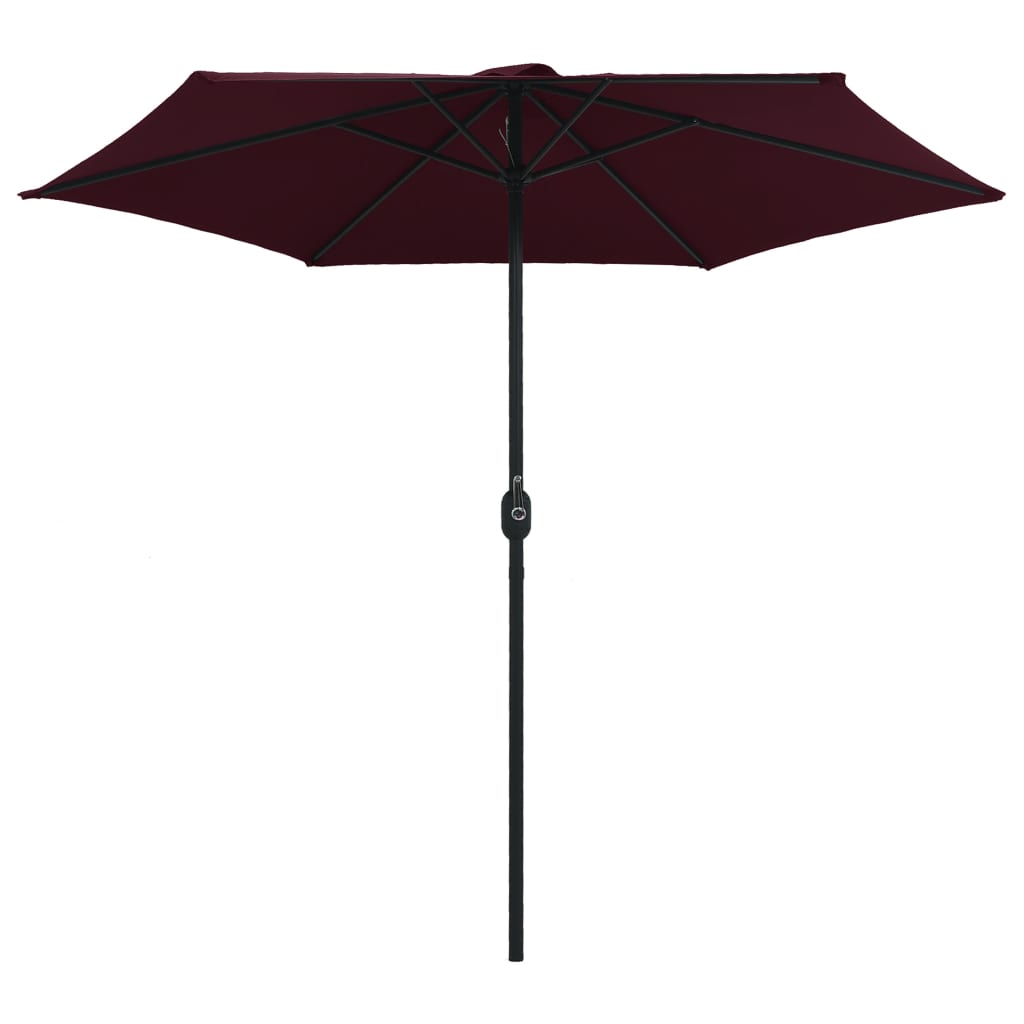 Ombrellone da Giardino con Palo in Alluminio 270x246 cm BordÃ²