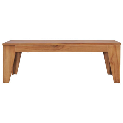 Tavolino da Salotto 120x60x40 cm in Legno Massello di Teak