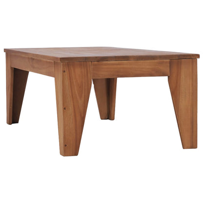 Tavolino da Salotto 120x60x40 cm in Legno Massello di Teak