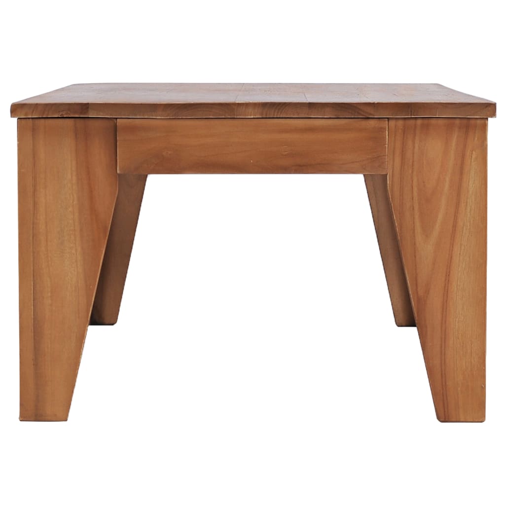Tavolino da Salotto 120x60x40 cm in Legno Massello di Teak
