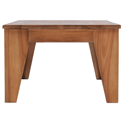 Tavolino da Salotto 120x60x40 cm in Legno Massello di Teak