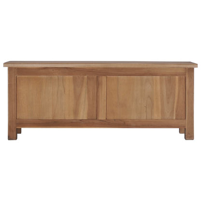 Mobile Porta TV 90x30x35 cm in Legno Massello di Teak