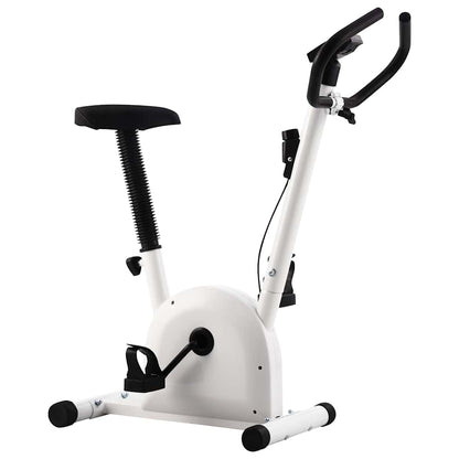 Cyclette Ellittica con Cinghia di Resistenza Bianca