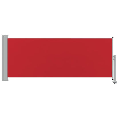 Tenda Laterale Retrattile per Patio 100x300 cm Rossa