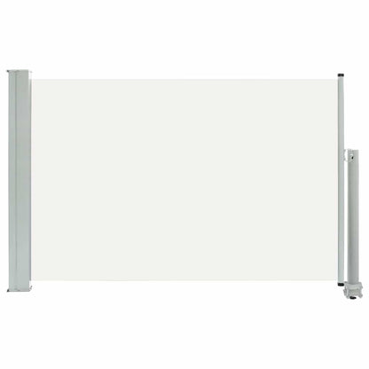 Tenda Laterale Retrattile per Patio 60x300 cm Crema