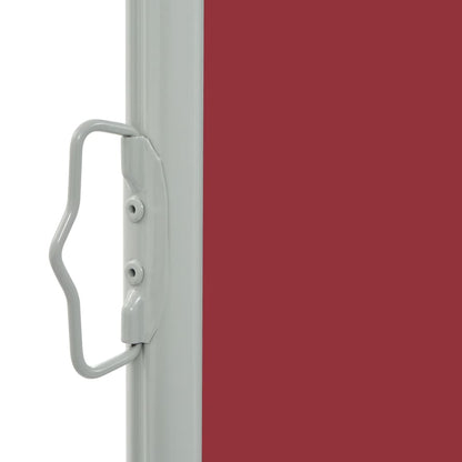 Tenda Laterale Retrattile per Patio 60x300 cm Rossa