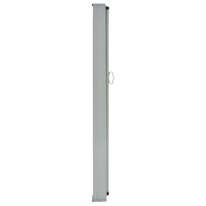 Tenda Laterale Retrattile per Patio 80x300 cm Nera