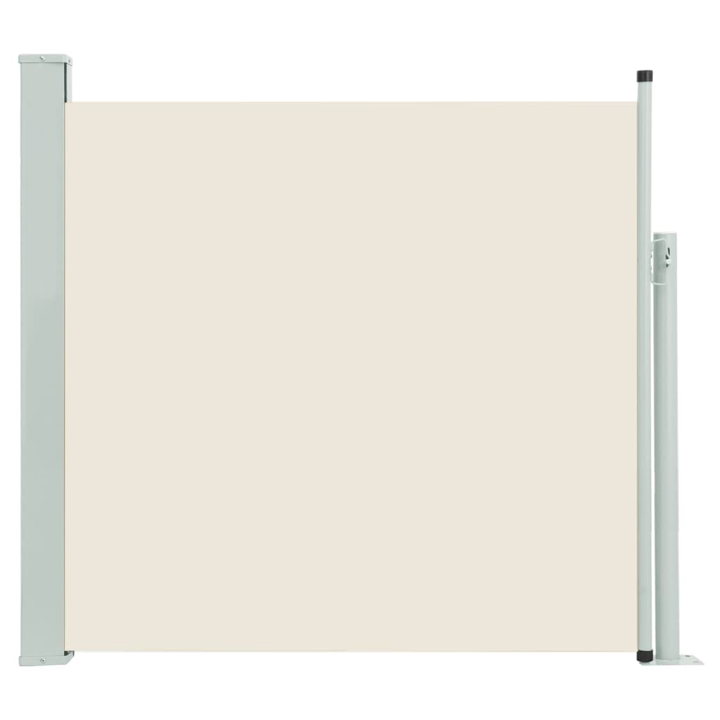 Tenda Laterale Retrattile per Patio 170x300 cm Crema