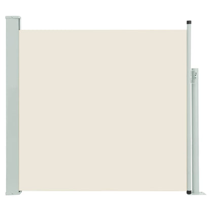 Tenda Laterale Retrattile per Patio 170x300 cm Crema