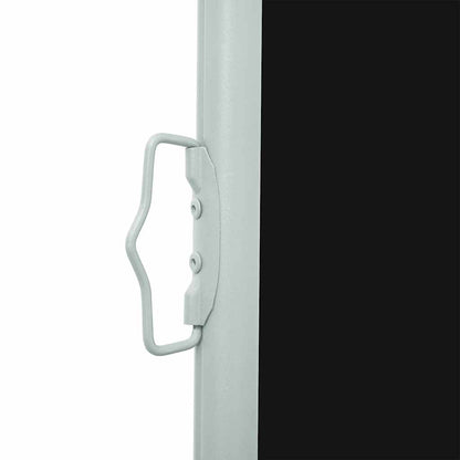 Tenda Laterale Retrattile per Patio 100x300 cm Nera