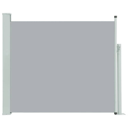 Tenda Laterale Retrattile per Patio 100x300 cm Grigio