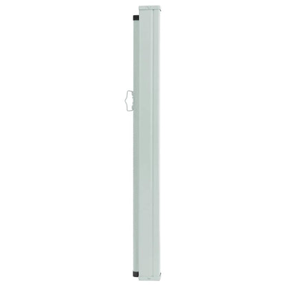 Tenda Laterale Retrattile per Patio 100x500 cm Nera