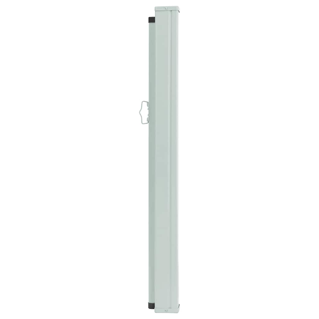 Tenda Laterale Retrattile per Patio 100x500 cm Grigio