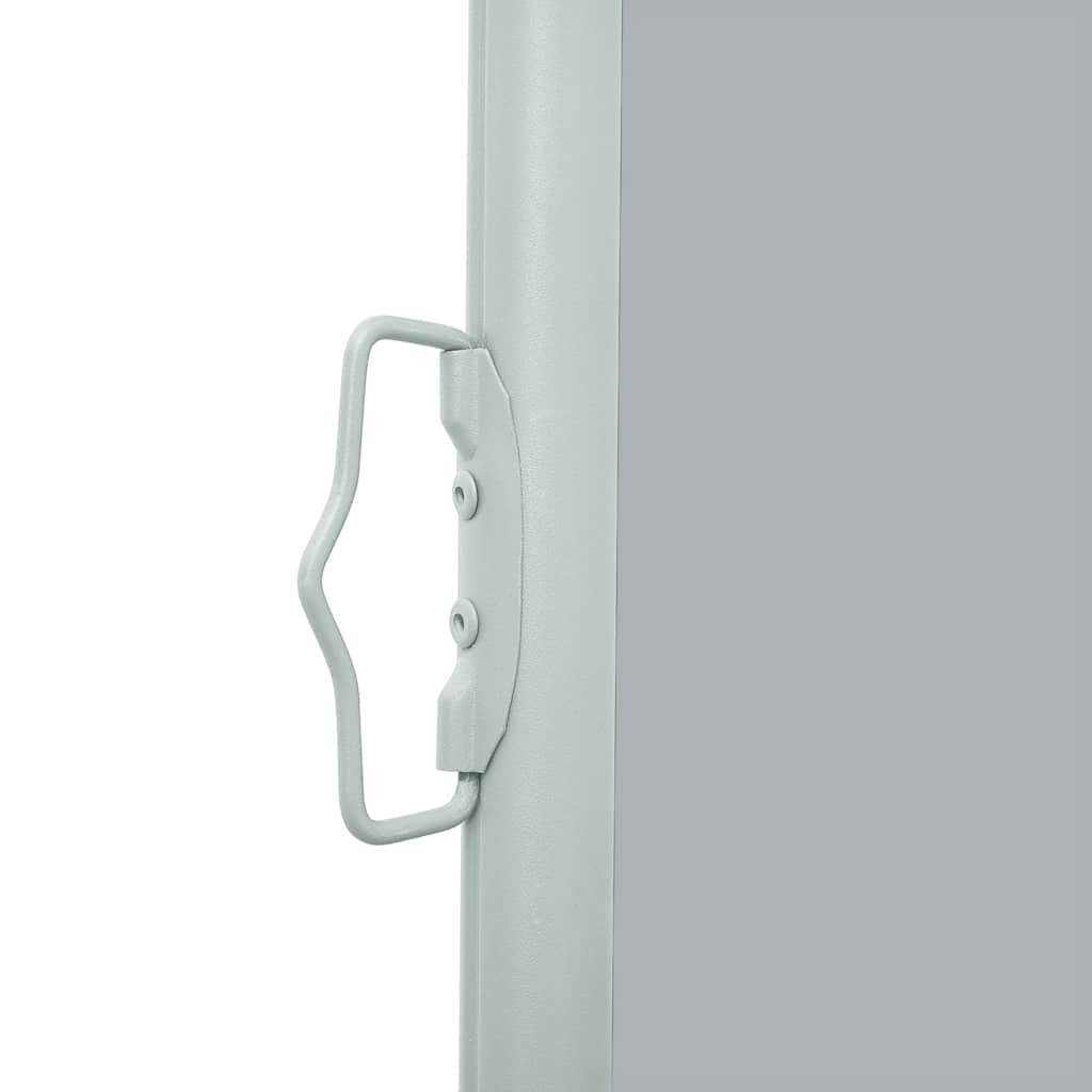 Tenda Laterale Retrattile per Patio 100x500 cm Grigio