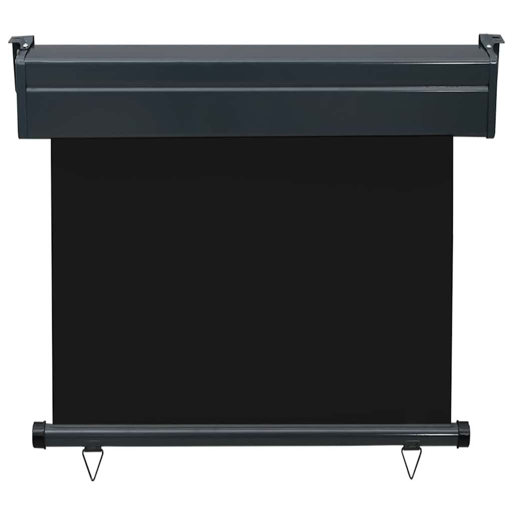 Tendalino Laterale per Balcone 85x250 cm Nero