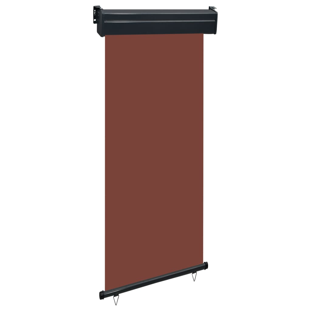Tendalino Laterale per Balcone 85x250 cm Marrone