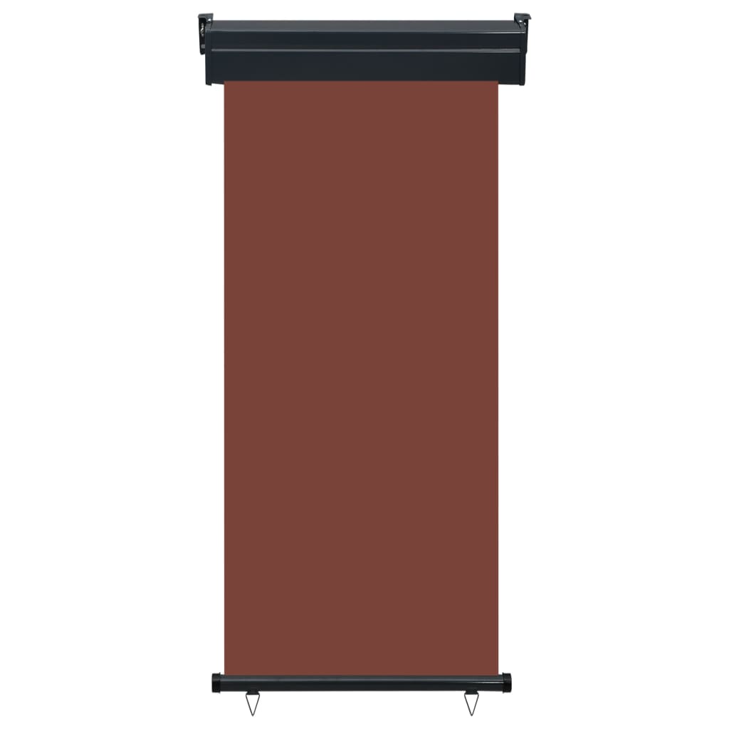 Tendalino Laterale per Balcone 85x250 cm Marrone