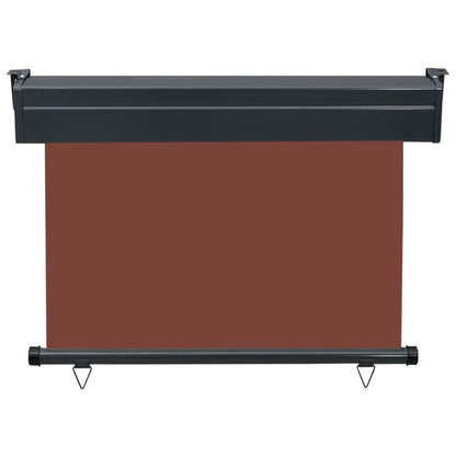 Tendalino Laterale per Balcone 105x250 cm Marrone