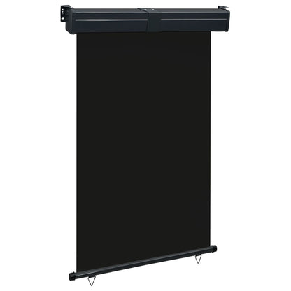 Tendalino Laterale per Balcone 125x250 cm Nero