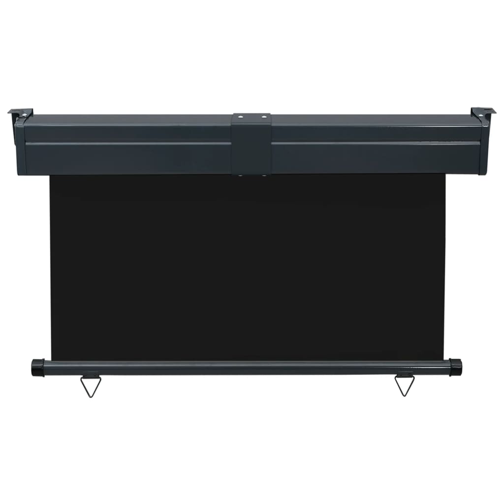 Tendalino Laterale per Balcone 125x250 cm Nero