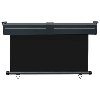 Tendalino Laterale per Balcone 125x250 cm Nero
