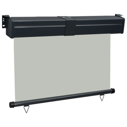 Tendalino Laterale per Balcone 125x250 cm Grigio