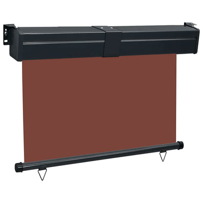 Tendalino Laterale per Balcone 125x250 cm Marrone