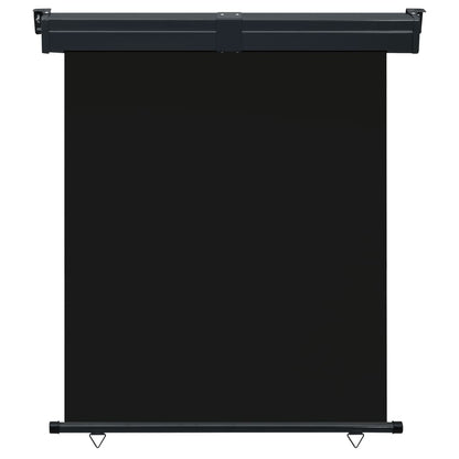 Tendalino Laterale per Balcone 145x250 cm Nero