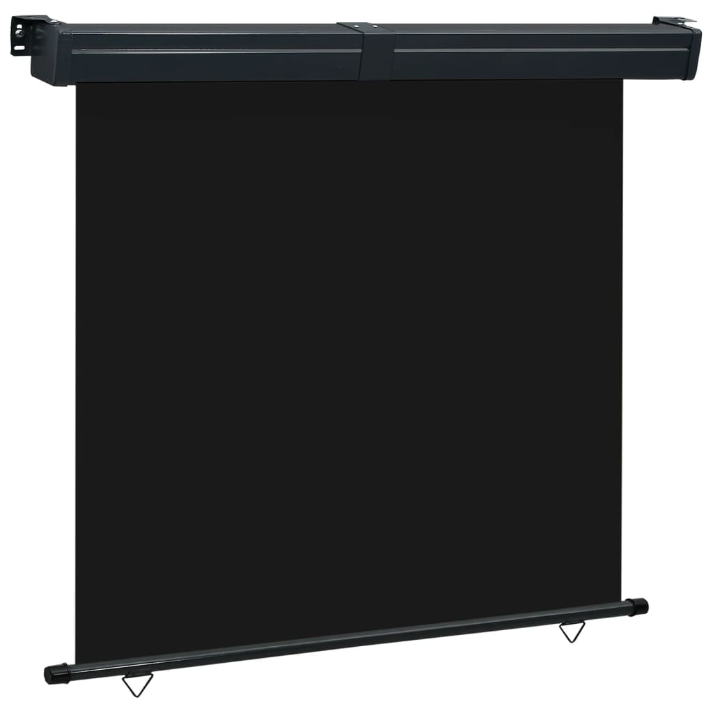 Tendalino Laterale per Balcone 165x250 cm Nero