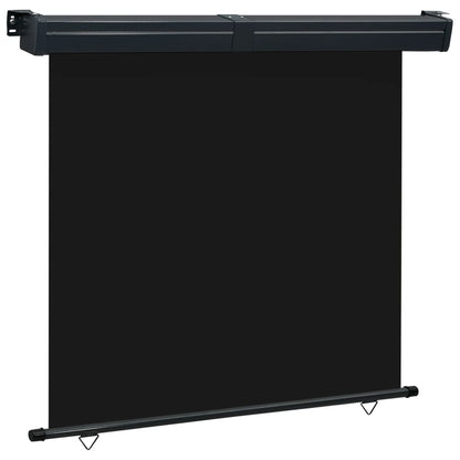 Tendalino Laterale per Balcone 165x250 cm Nero