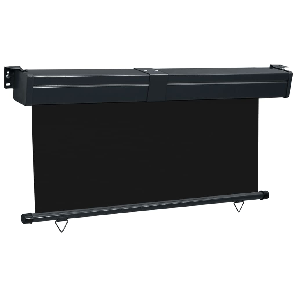 Tendalino Laterale per Balcone 165x250 cm Nero