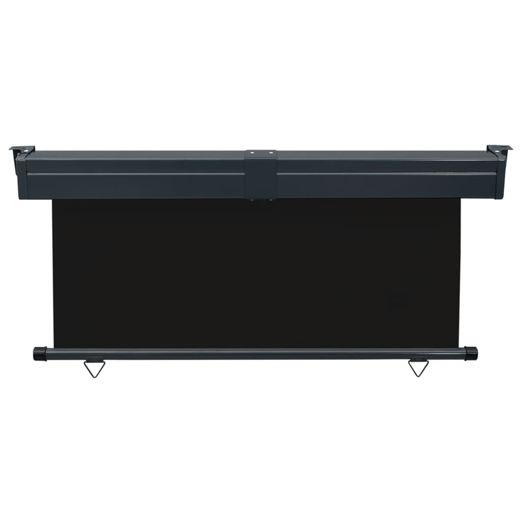 Tendalino Laterale per Balcone 165x250 cm Nero