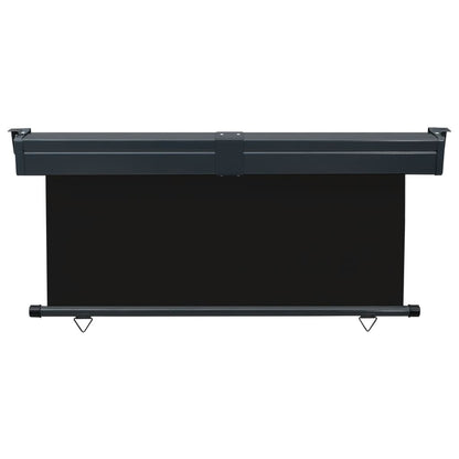 Tendalino Laterale per Balcone 165x250 cm Nero