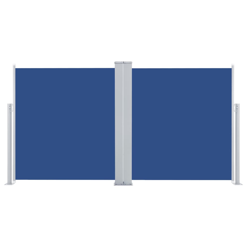 Tenda da Sole Laterale Retrattile Blu 100x600 cm