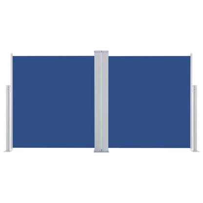 Tenda da Sole Laterale Retrattile Blu 100x600 cm