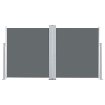 Tenda da sole laterale retrattile antracite 140x600 cm