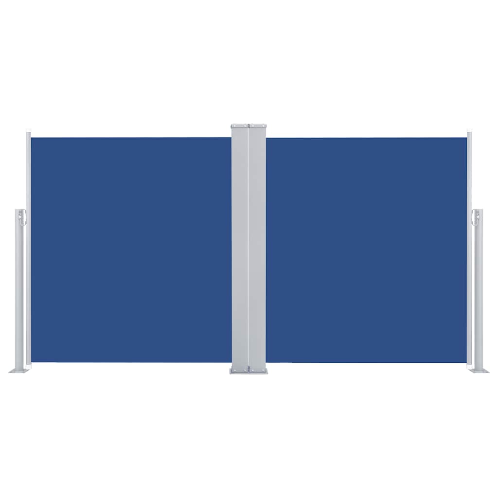 Tenda da Sole Laterale Retrattile 170x600 cm Blu