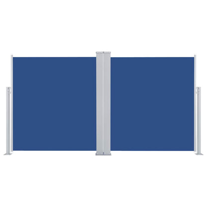 Tenda da Sole Laterale Retrattile 170x600 cm Blu