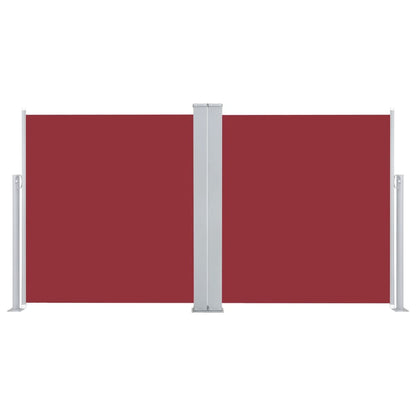 Tenda da Sole Laterale Retrattile 170x600 cm Rossa